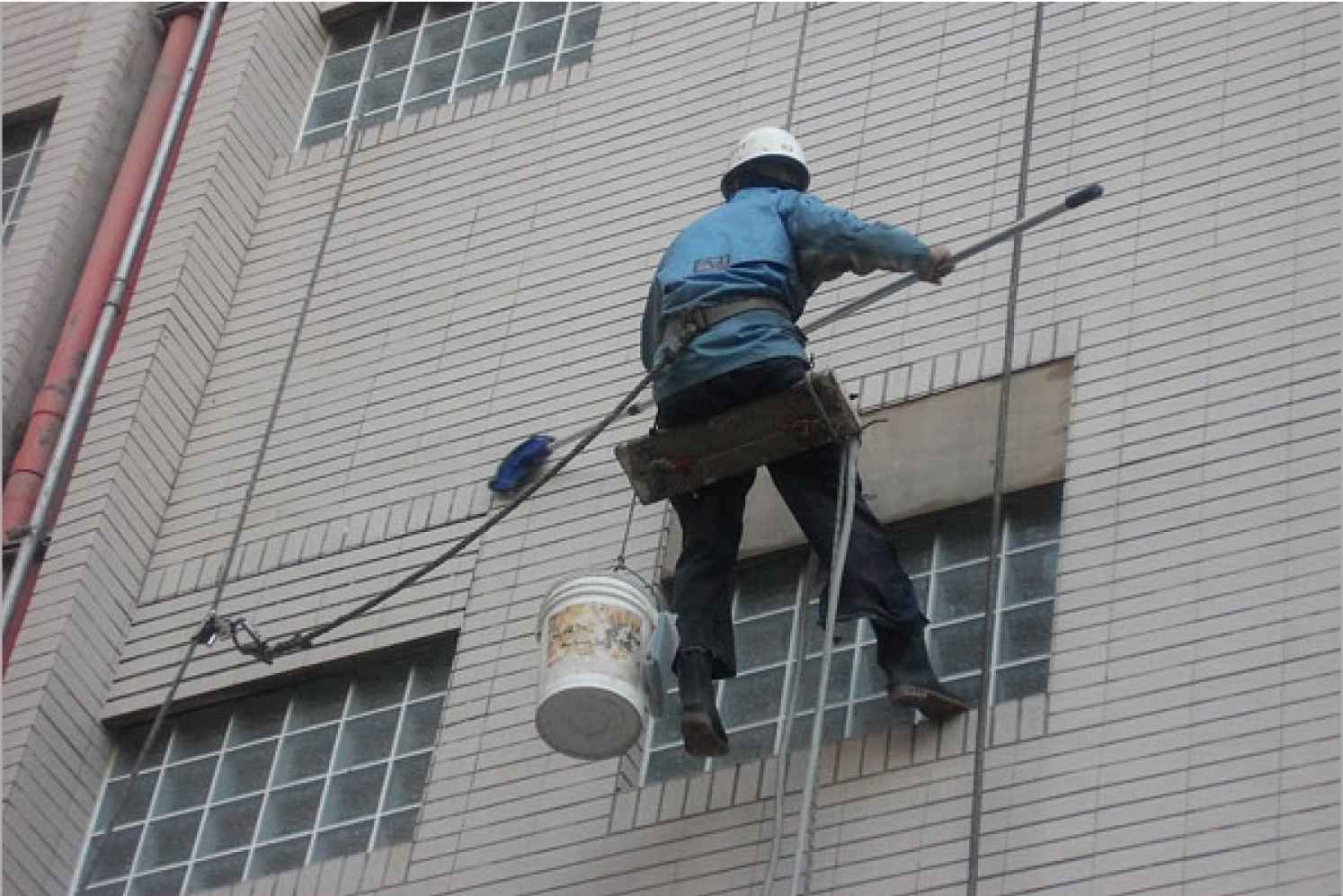 外牆清洗 施工圖